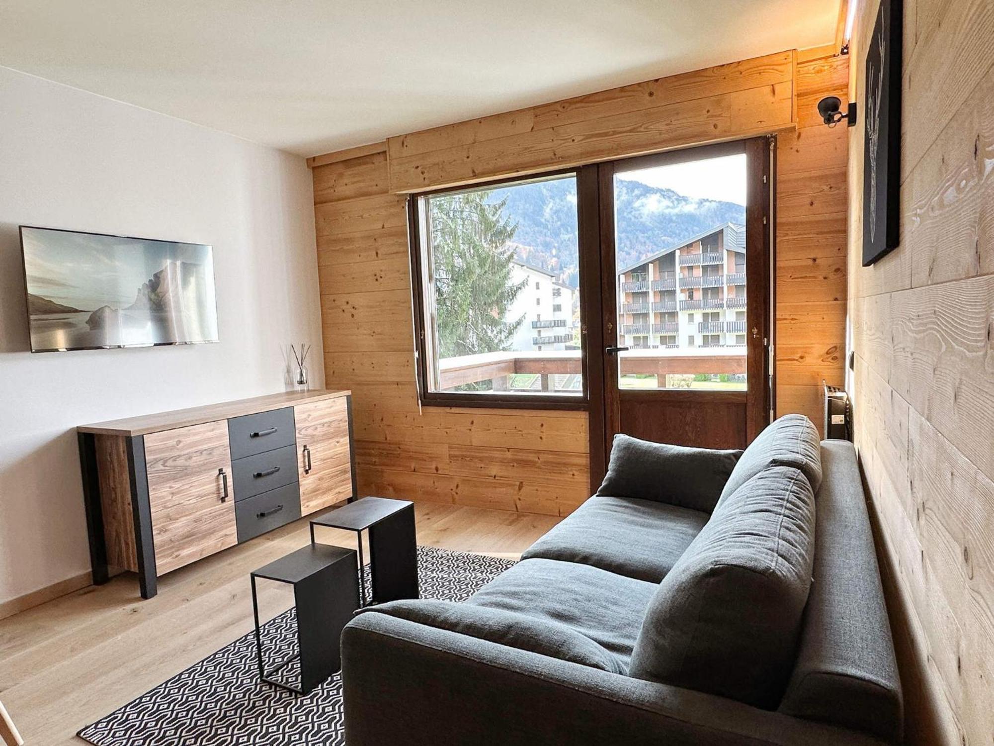 Samoëns Studio Moderne Avec Parking Prive Pres Du Centre - Fr-1-624-71 מראה חיצוני תמונה